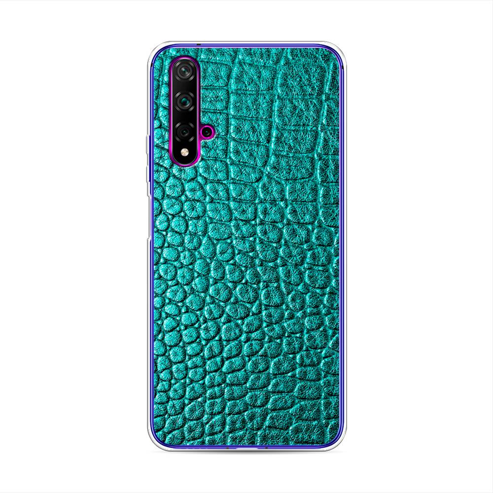 

Чехол Awog "Бирюзовая змея" для Huawei Nova 5T, 610550-3