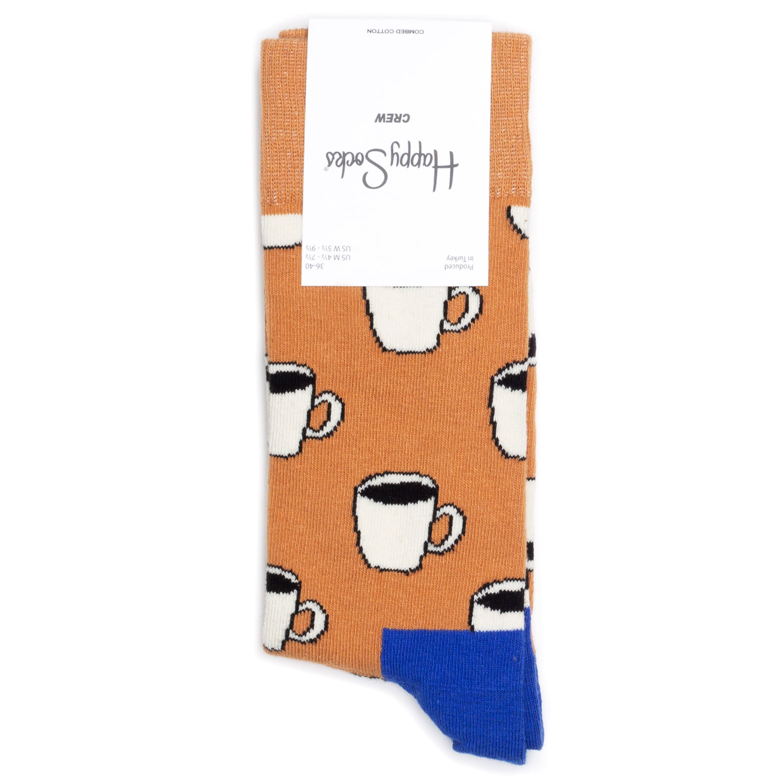 

Носки унисекс Happy Socks My-Cup-Of-Tea разноцветные 41-46, My-Cup-Of-Tea