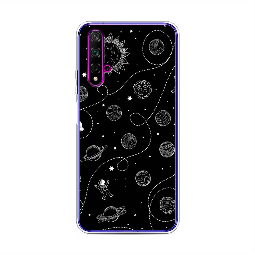 

Чехол Awog на Huawei Nova 5T "В невесомости", Разноцветный, 610550-4