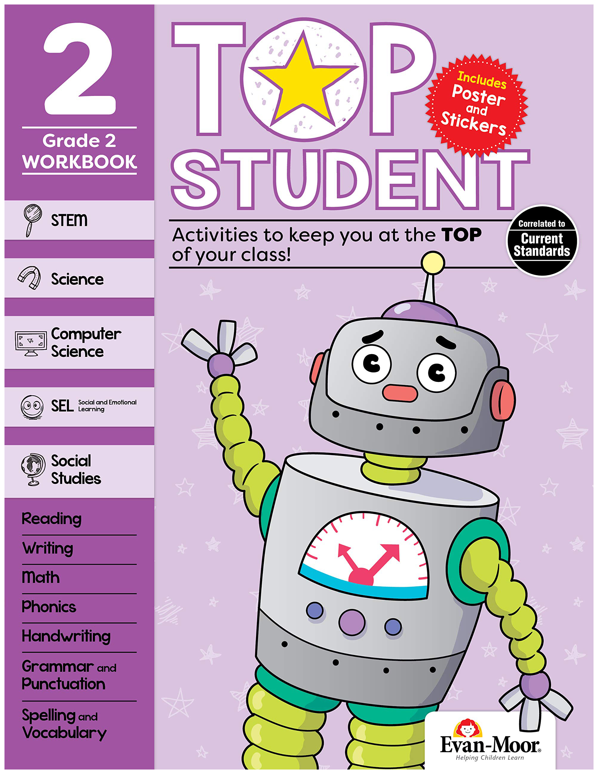 Top Student Grade 2 Workbook 847₽