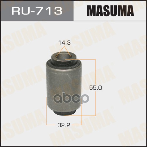 

MASUMA 'RU713 Сайлентблок пер. нижнего рычага L 1шт