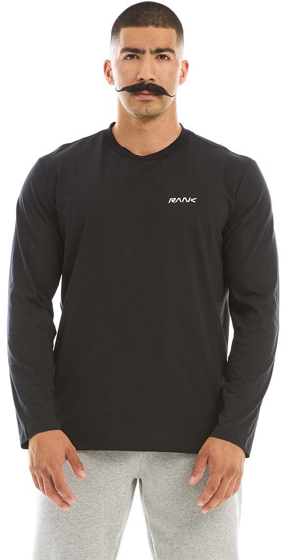 Лонгслив мужской RANK Risen Core Long Sleeve черный XL