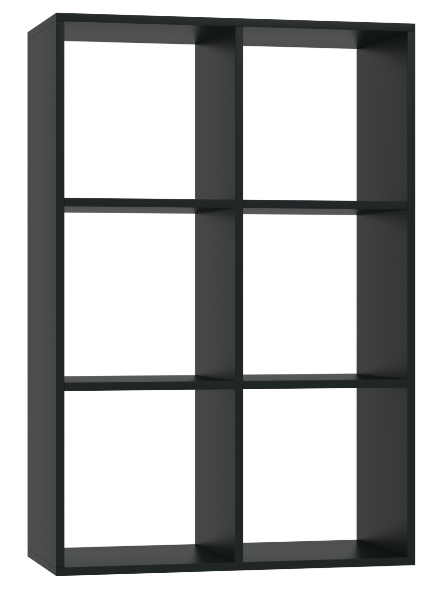 

Стеллаж KVADRO NOVO KN23/черный, KN23