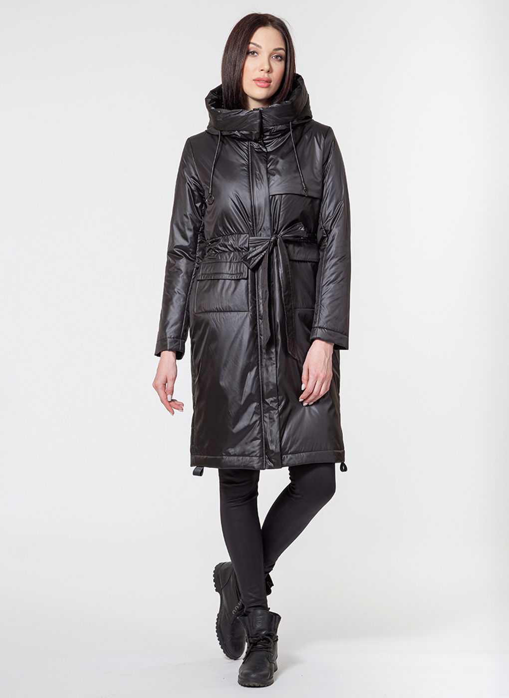 Пальто женское WINTERRA 53160 черное 42 RU