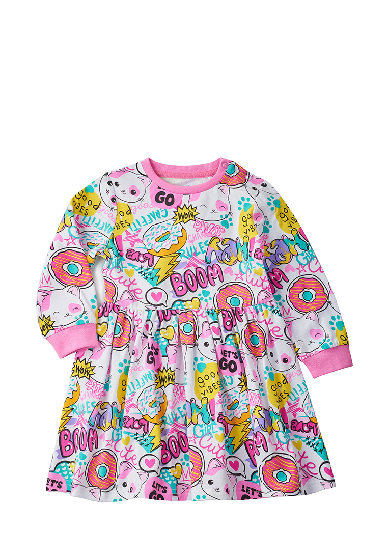 Платье детское Kari Baby AW23B03703503, разноцветный, 74