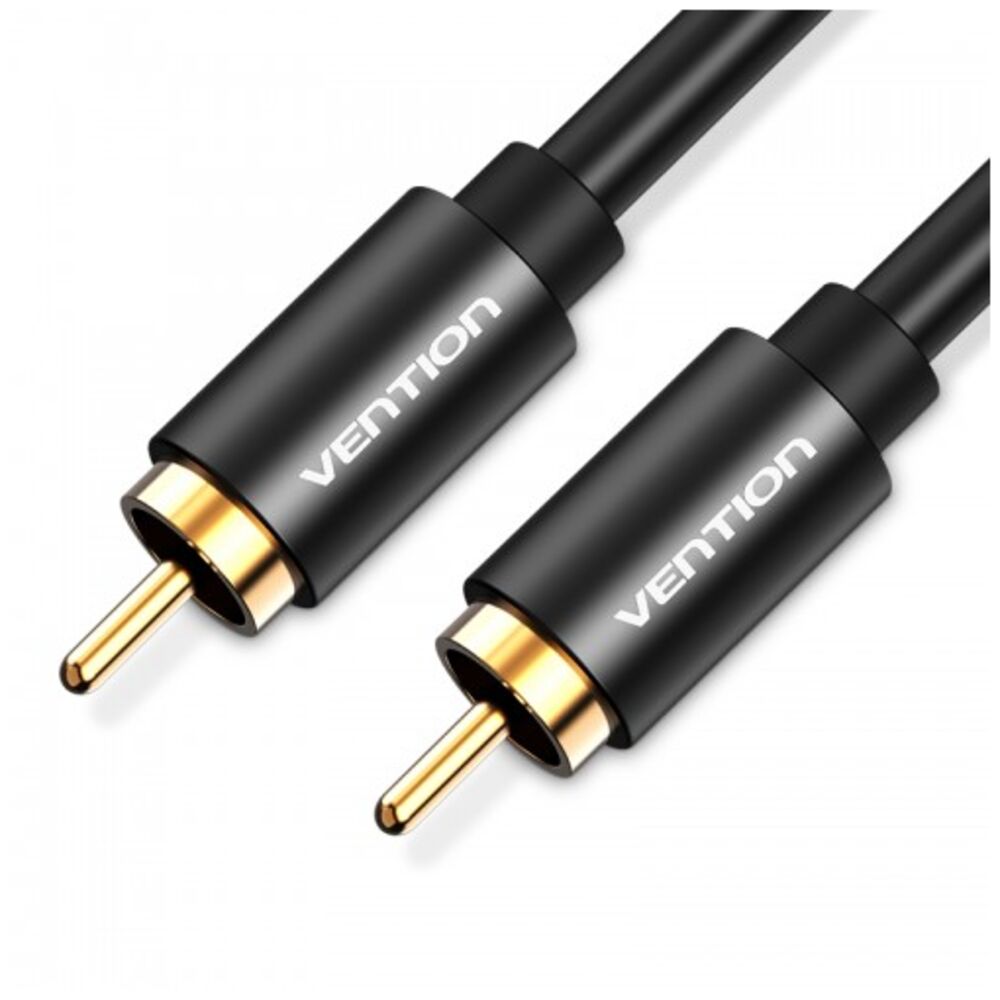 

Кабель RCA M - RCA M, 1m Vention VAB-R09-B100 черный, Серый