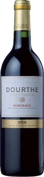 фото Вино dourthe, grands terroirs, bordeaux rouge aoc, 750 мл