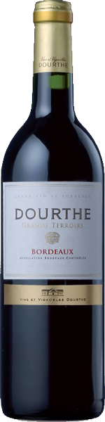 Вино Dourthe, Grands Terroirs, Bordeaux Rouge AOC, 750 мл