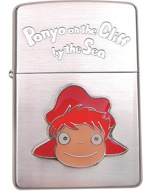 

Zippo Ponyo цветная красная