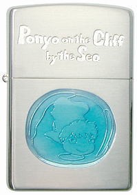 

Zippo Ponyo цветная синяя