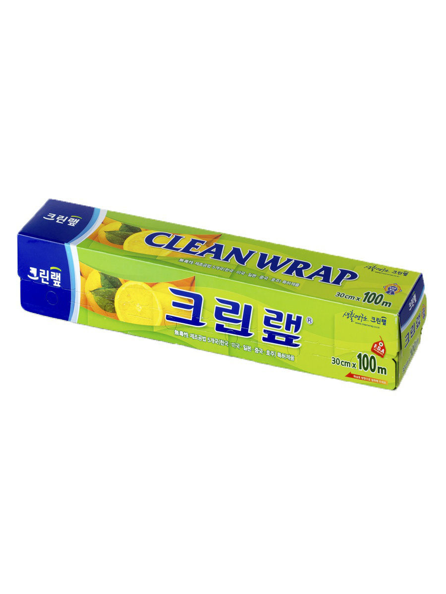 фото Clean wrap плотная пищевая пленка (с отрывным краем-зубцами), 30см х 100м 1шт