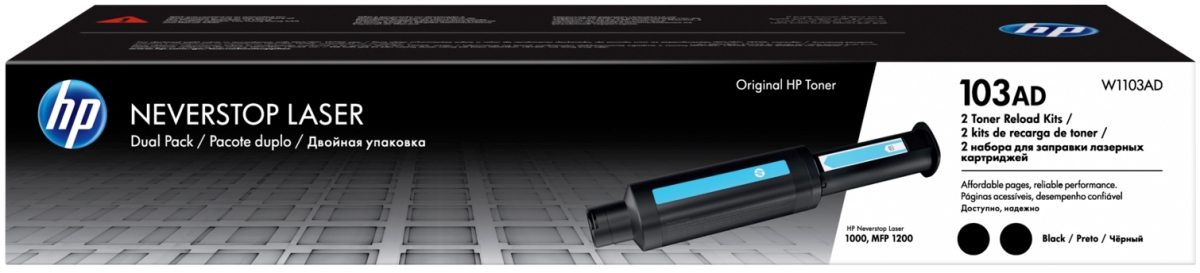 Картридж для лазерного принтера HP W1103AD черный, оригинал