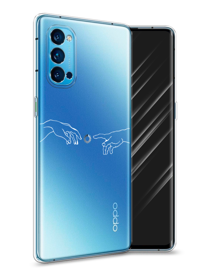 

Чехол Awog на Oppo Reno 4 Pro 5G "Загрузка творения", Разноцветный, 253750-10
