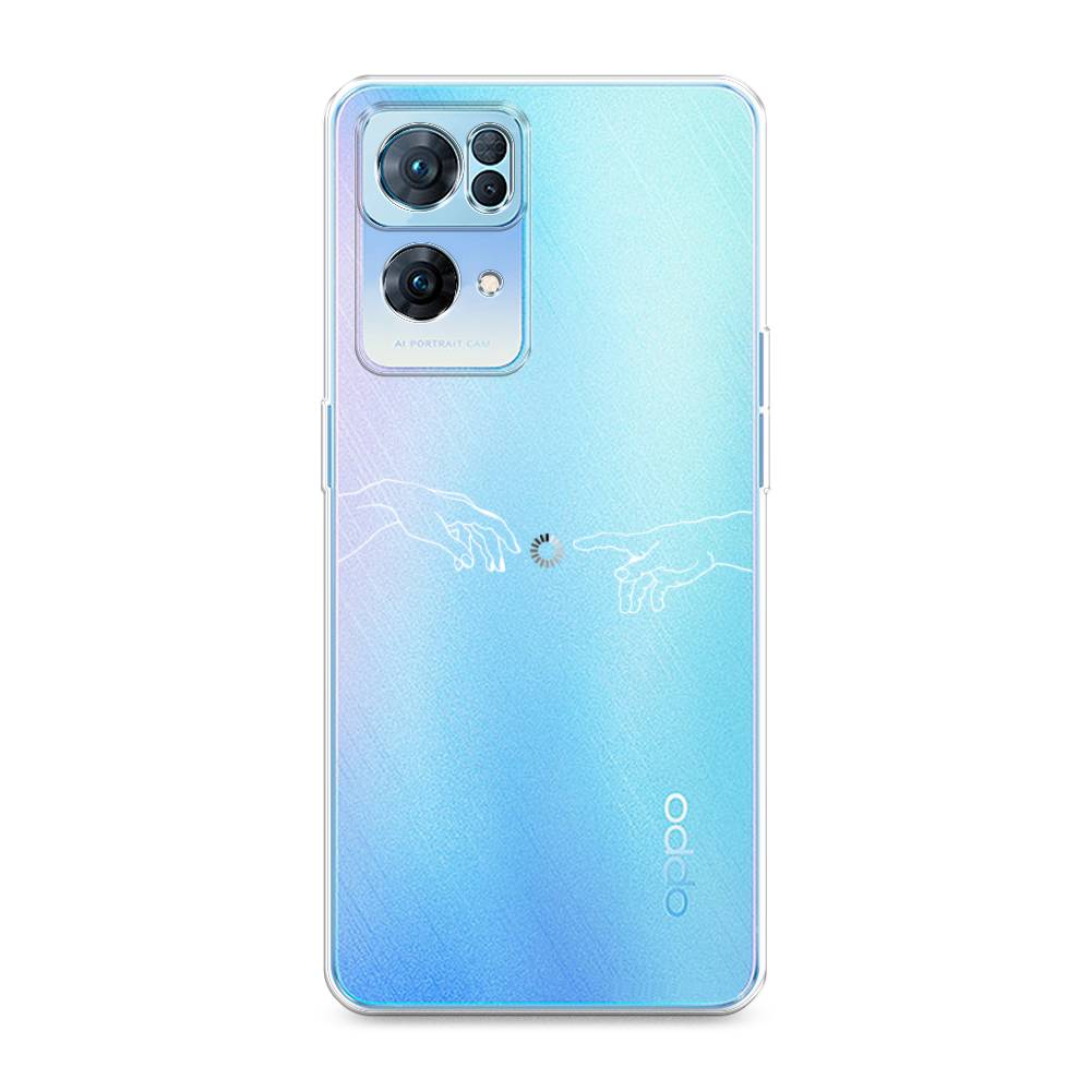 

Чехол Awog на Oppo Reno 7 Pro "Загрузка творения", Разноцветный, 258250-10