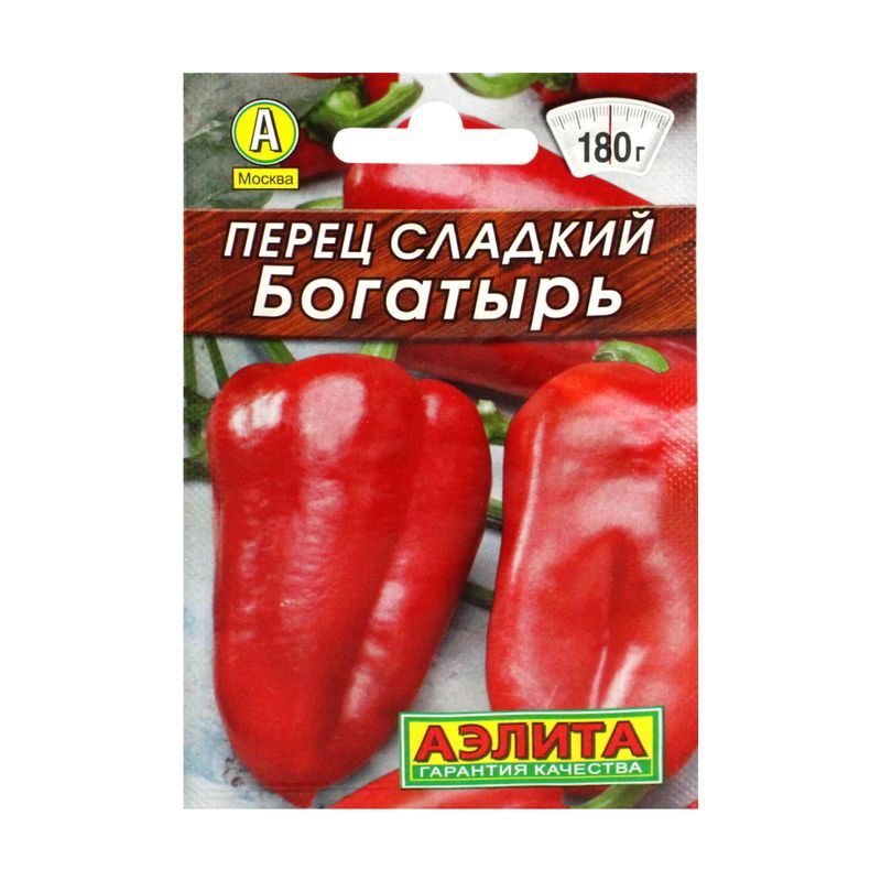 

Семена перец сладкий Аэлита Богатырь 1 уп.
