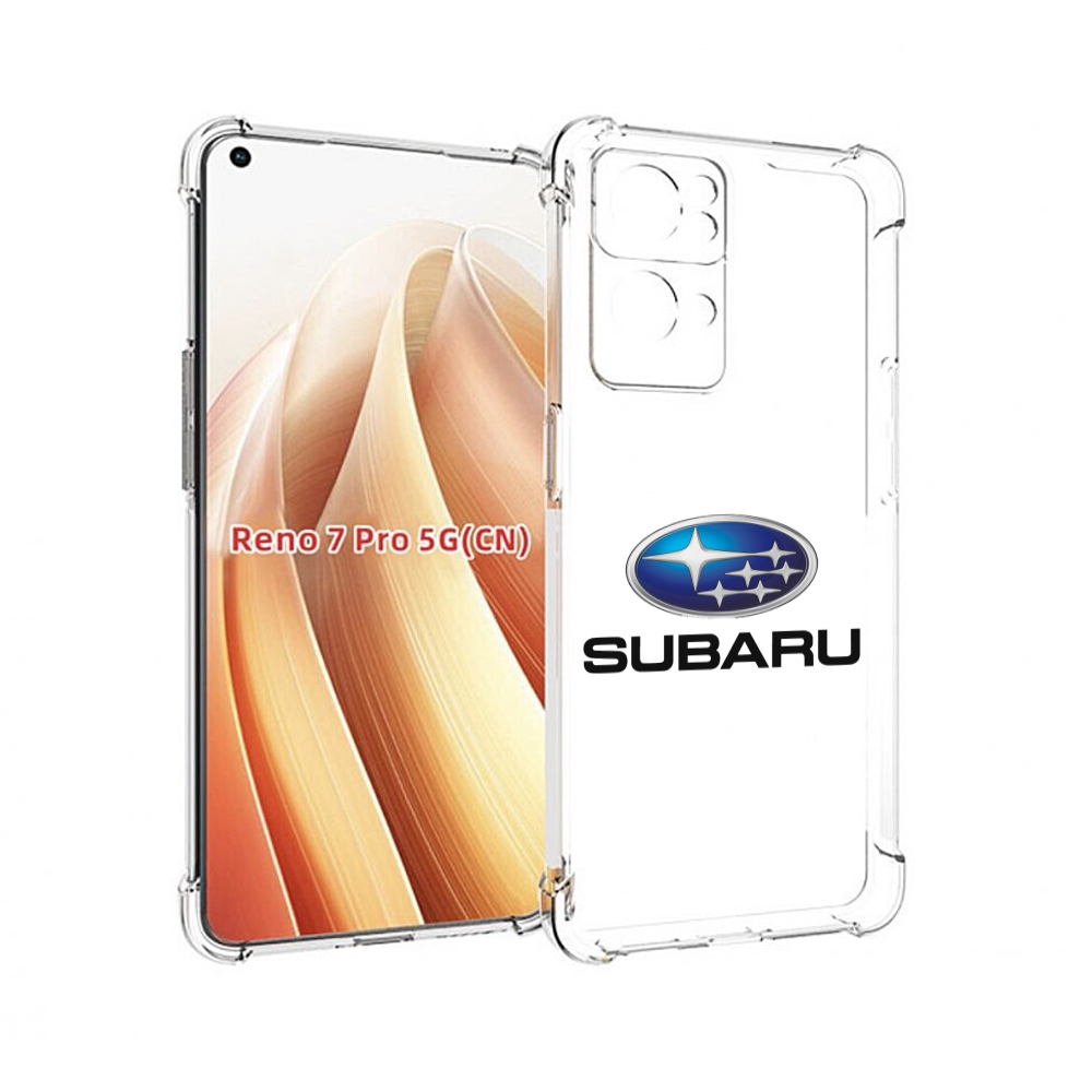 

Чехол MyPads subaru-4 мужской для OPPO Reno7 Pro 5G, Прозрачный, Tocco