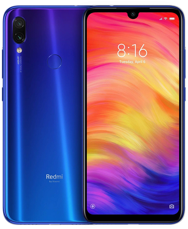 

Смартфон Xiaomi Redmi Note 7 Pro 6/128GB Blue (11176), Redmi Note 7 Pro