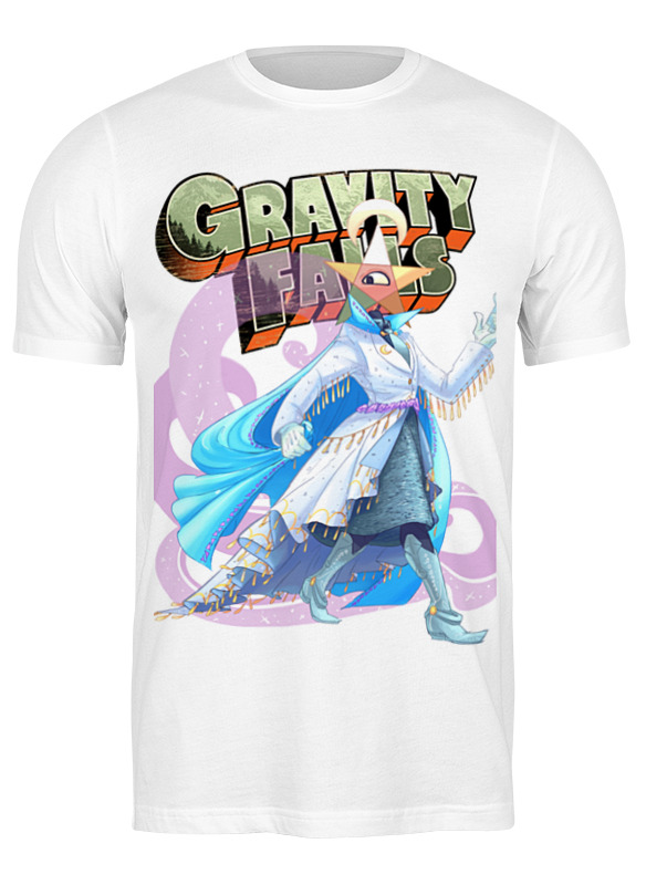 

Футболка мужская Printio Gravity falls белая XL, Gravity falls
