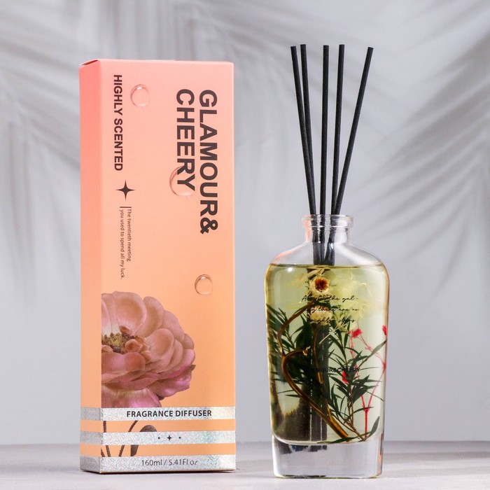 

Ароматический диффузор с наполнением "Natural", 160 мл, роза