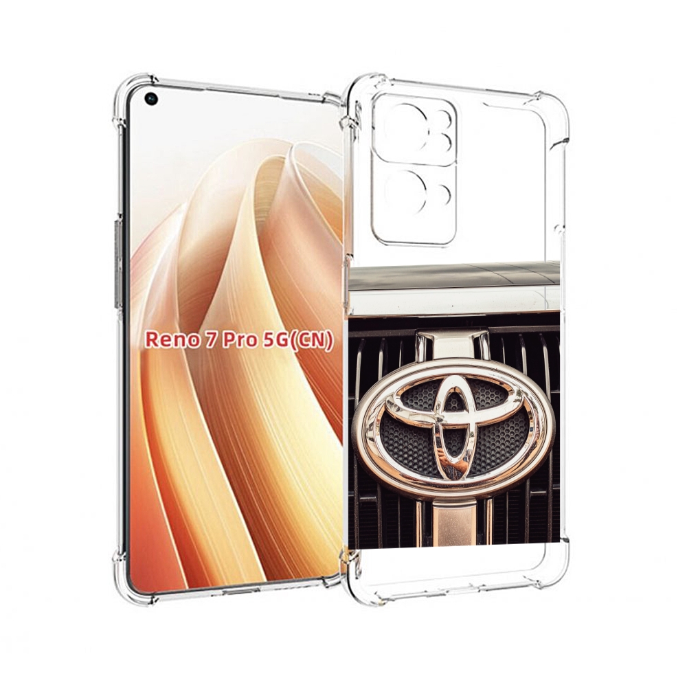 

Чехол MyPads toyota 3 для OPPO Reno7 Pro 5G, Прозрачный, Tocco