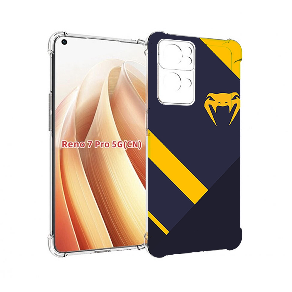 

Чехол MyPads venum мужской для OPPO Reno7 Pro 5G, Прозрачный, Tocco