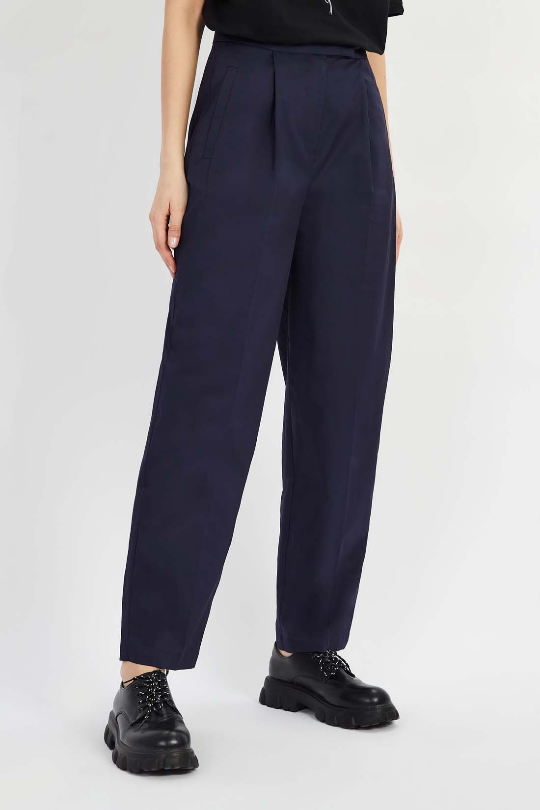 

Брюки женские Baon B2922025 синие 2XL, Синий, B2922025
