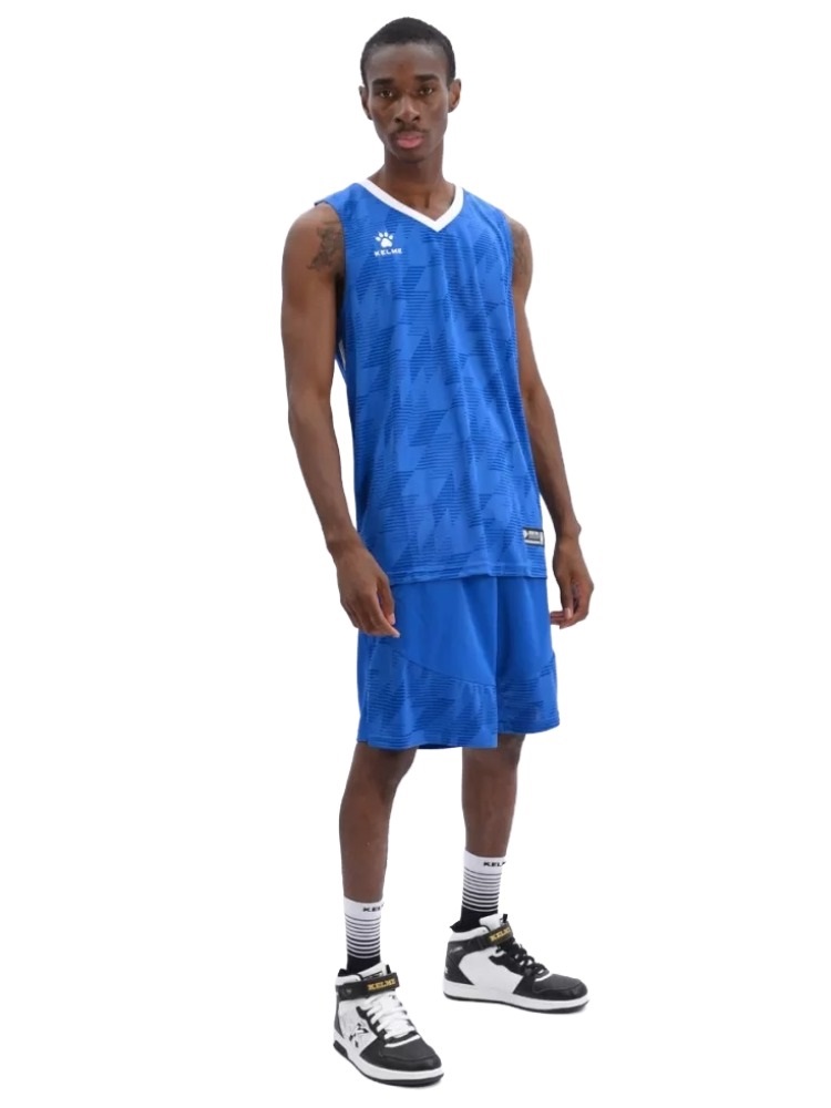 

Форма баскетбольная KELME 3591052-400-L, размер L, Голубой;белый, 3591052-400