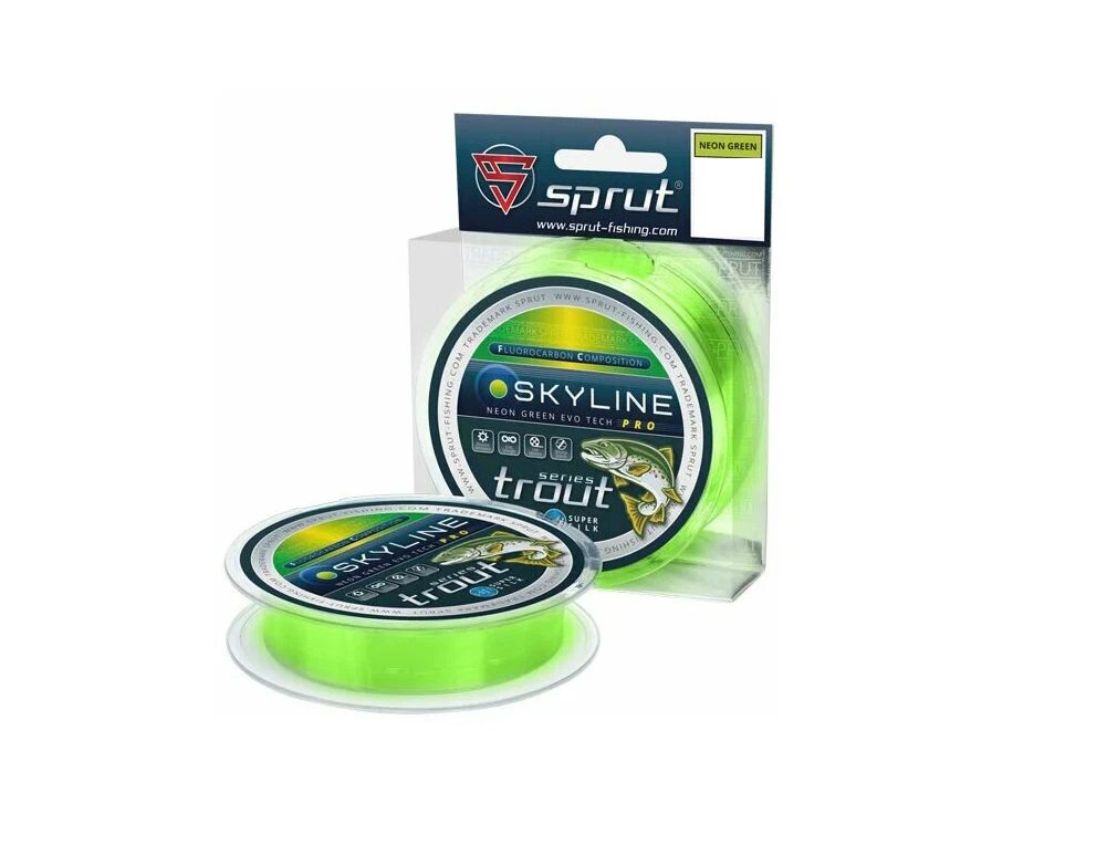 

Леска Летняя Sprut EvoTech PRO Neon Green 0,255mm/100m, Зеленый, Skyline Ice Tech Pro