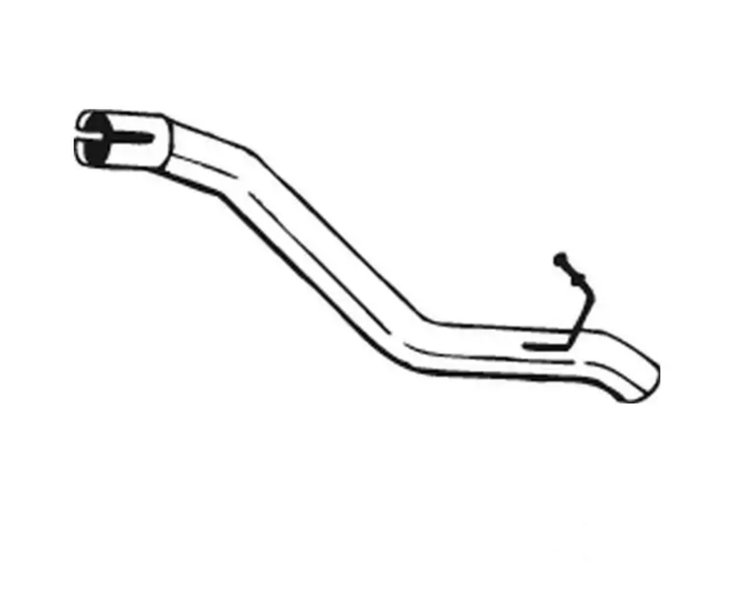 

BOSAL '751393 Соединительная труба 1шт