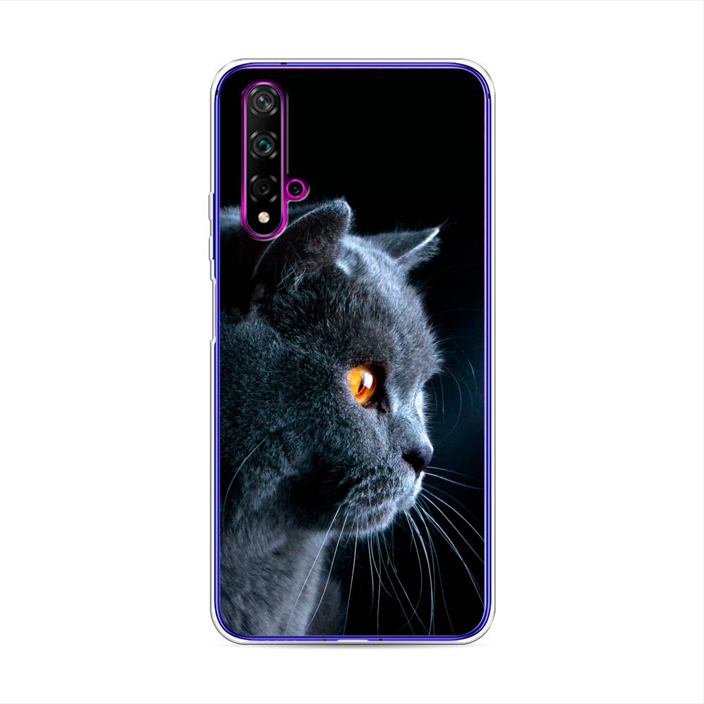 

Чехол Awog на Huawei Nova 5T "Благородный кот британец", Разноцветный, 610550-2