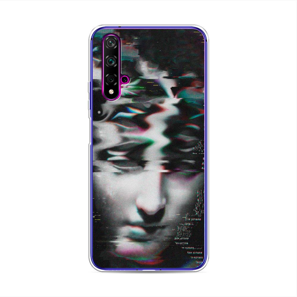 

Чехол Awog на Huawei Nova 5T "Glitch Art", Разноцветный, 610550-9