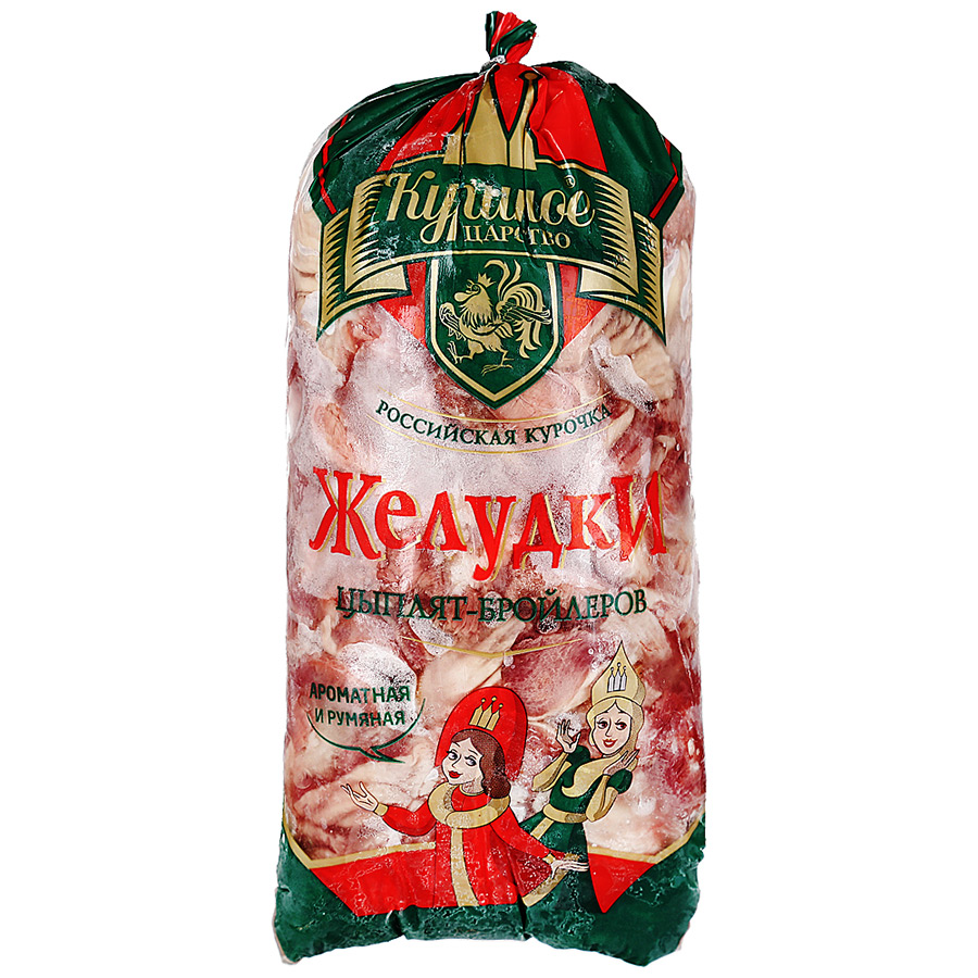 

Желудки куриные Мясное царство охлажденные