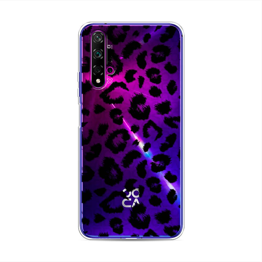 фото Чехол awog "окрас леопарда фон" для huawei nova 5t