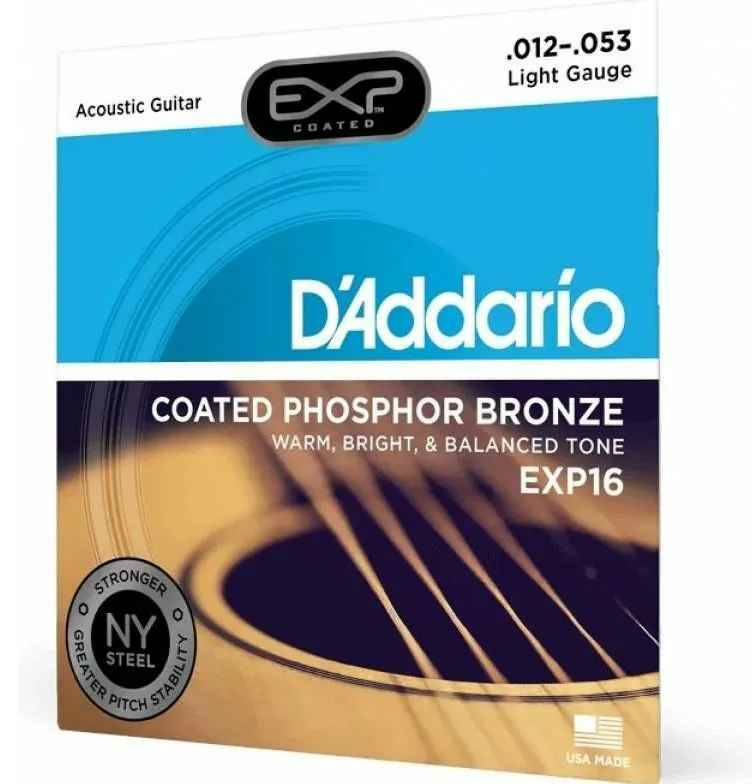 

D'ADDARIO EXP16 - Струны для акустической гитары, EXP16