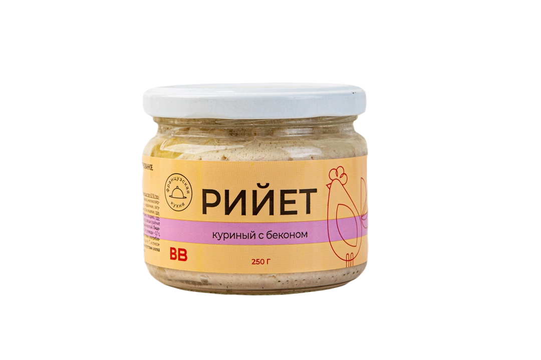 

Риет ВкусВилл куриный с беконом 250 г