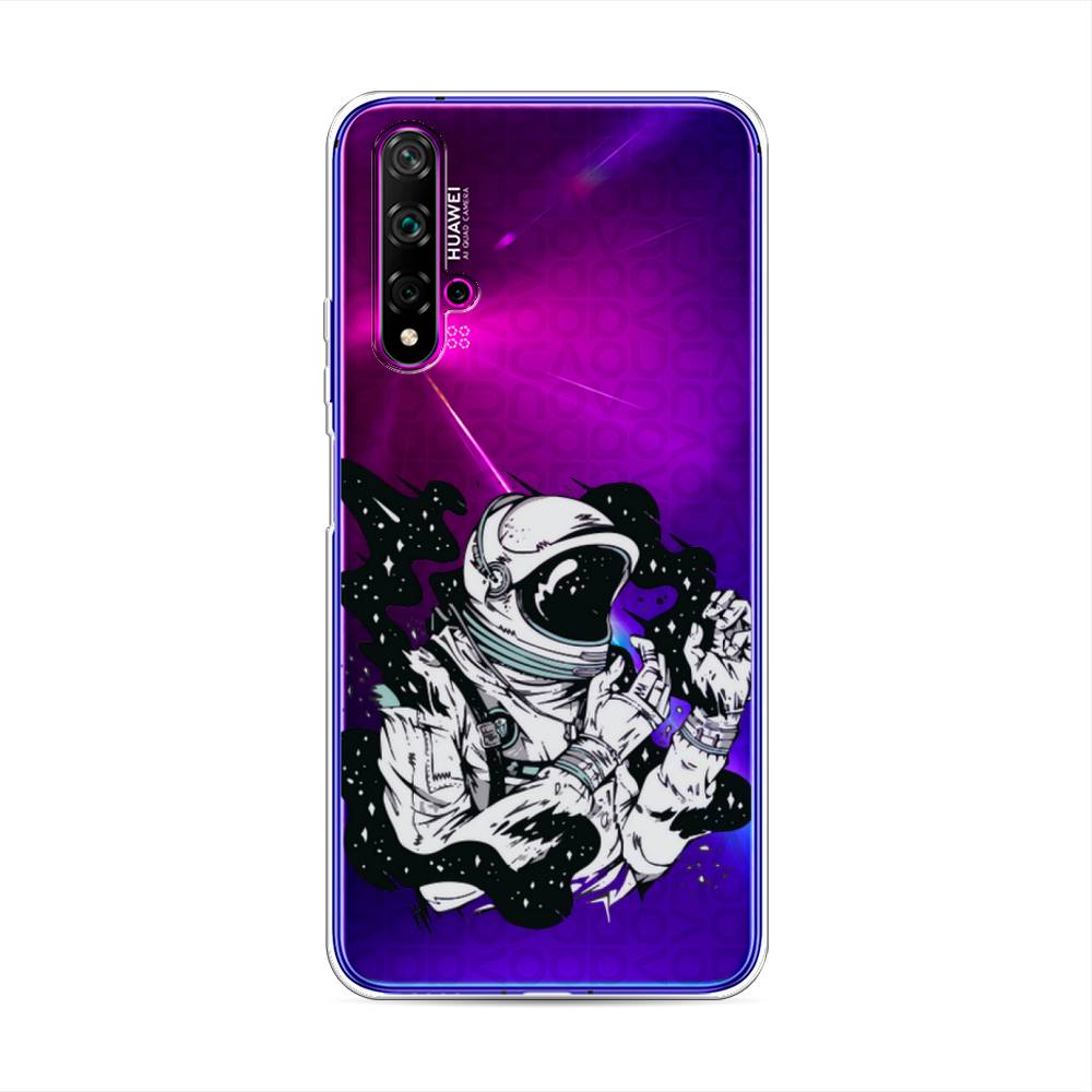 

Чехол Awog на Huawei Nova 5T "Космонавт арт", Разноцветный, 610550-7