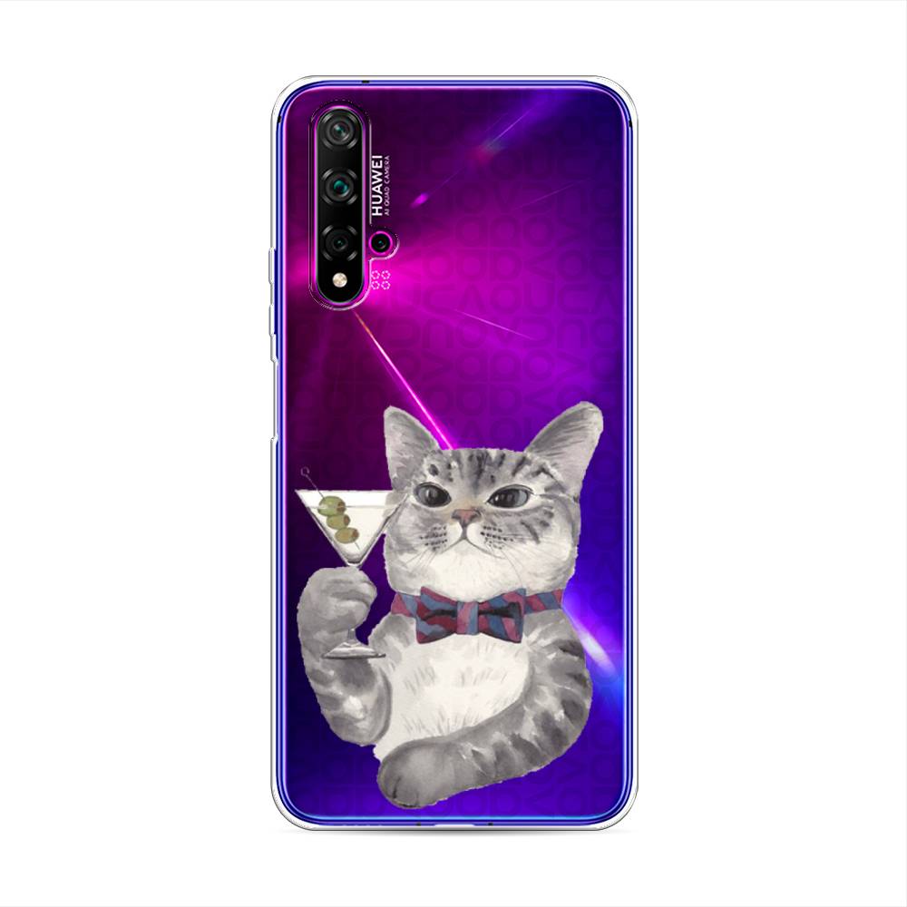

Чехол Awog "Кот джентльмен" для Huawei Nova 5T