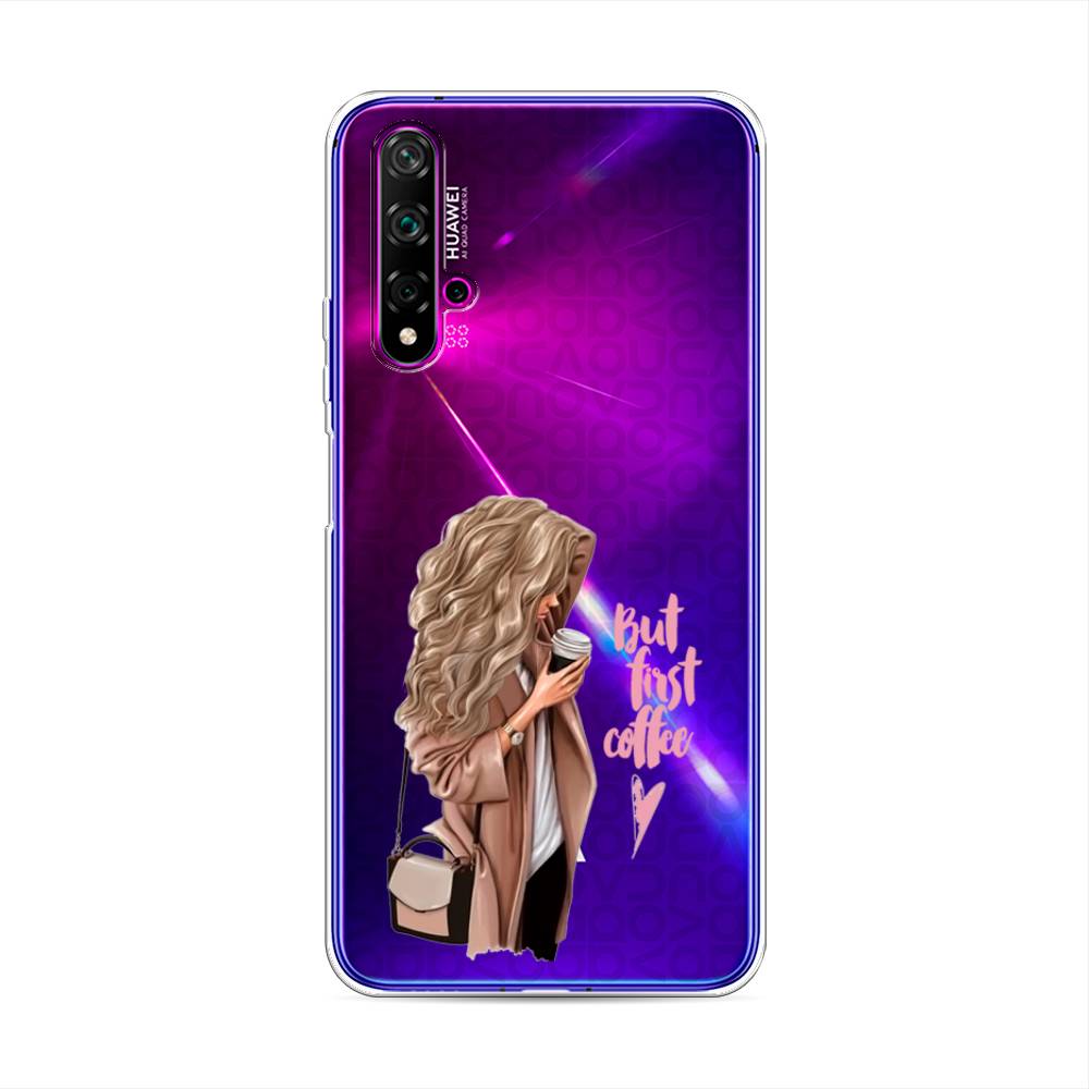 

Чехол Awog "Девушка с кофе" для Huawei Nova 5T