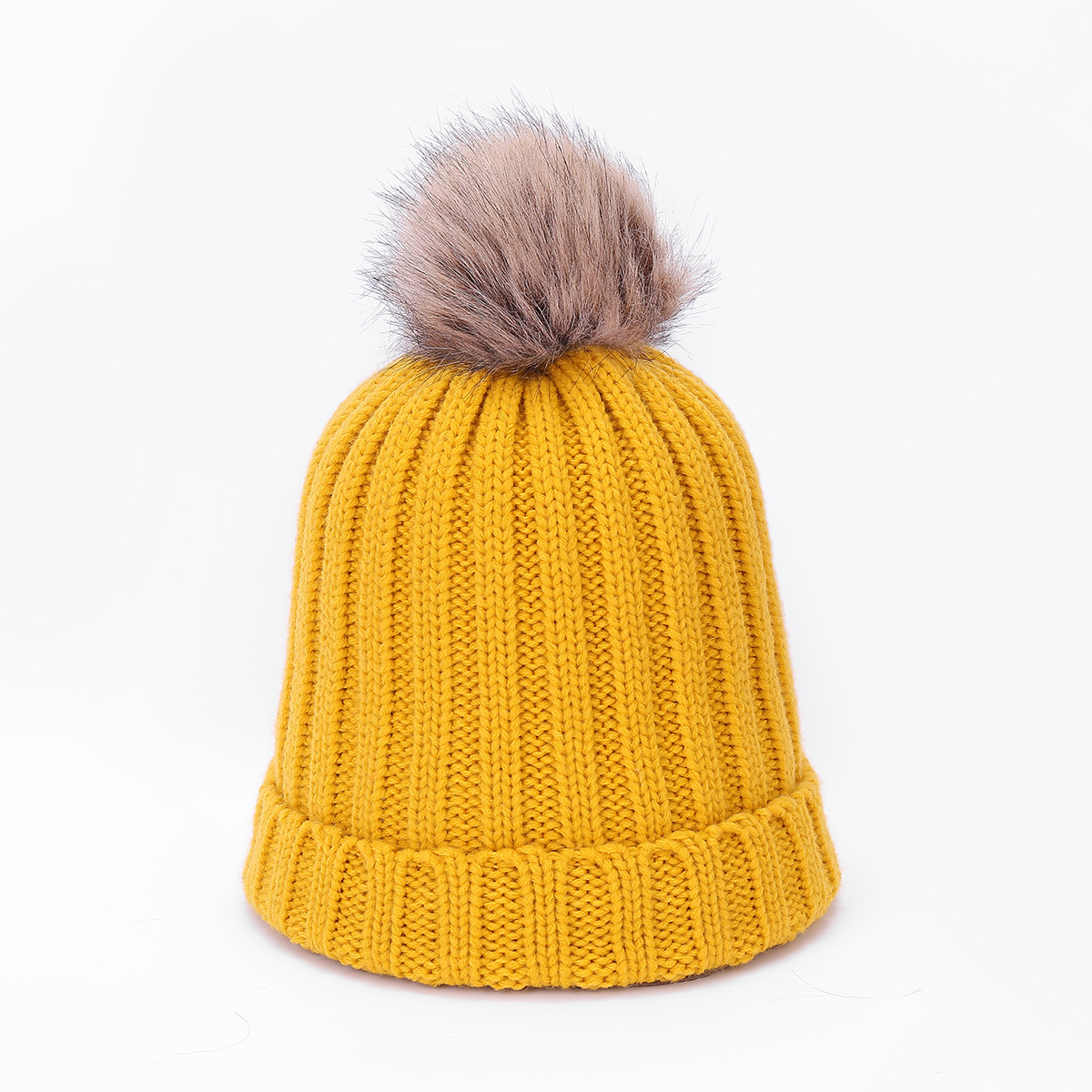 

Шапка женская WASABI TREND WH-00013 желтая, Желтый, WH-00013