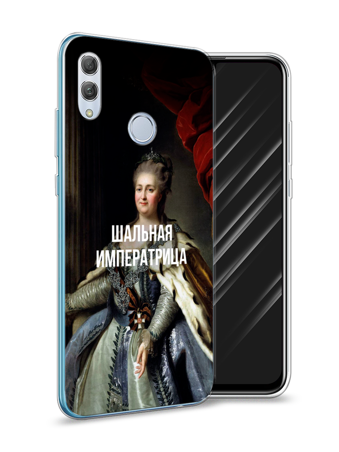 

Чехол Awog на Honor 10 Lite "Шальная императрица", Синий;красный;белый, 67550-6