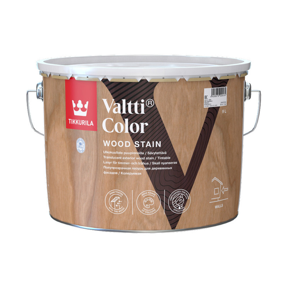 Антисептик Tikkurila Valtti Color Classic бесцветный 9 л