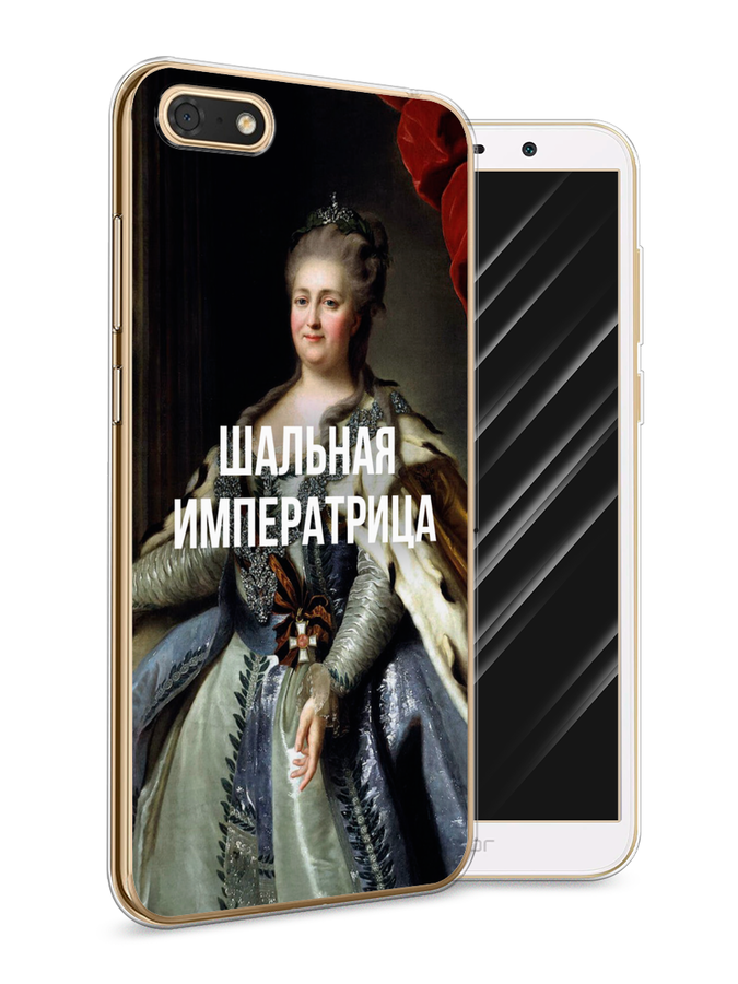 

Чехол Awog на Honor 7A "Шальная императрица", Синий;красный;белый, 65250-6