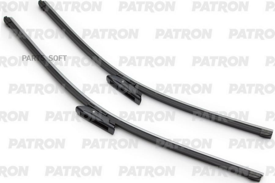 

PATRON Щетки стеклоочистителя 61см + 56см к-кт плоская Bayonet arm RENAULT Kangoo 08-