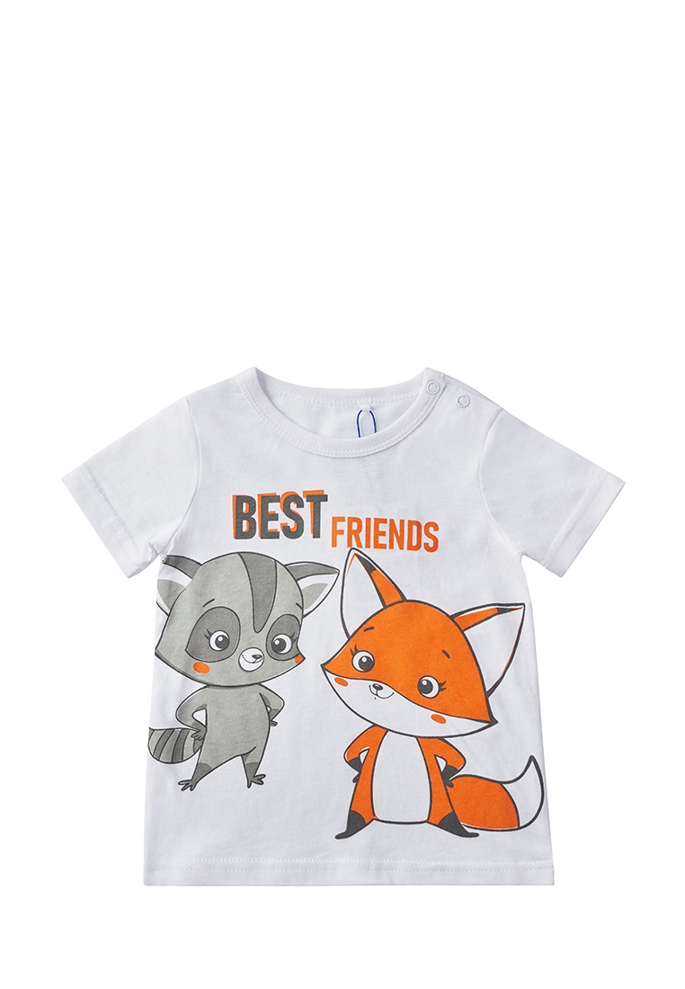 

Футболка детская Kari Baby AW23B03403301, белый, 74, AW23B03403301