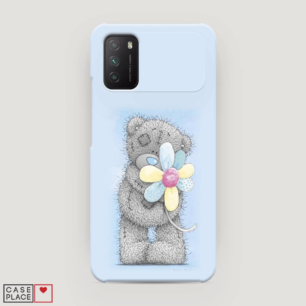 

Пластиковый чехол "Me to you с ромашкой" на Xiaomi Poco M3, 39520-1