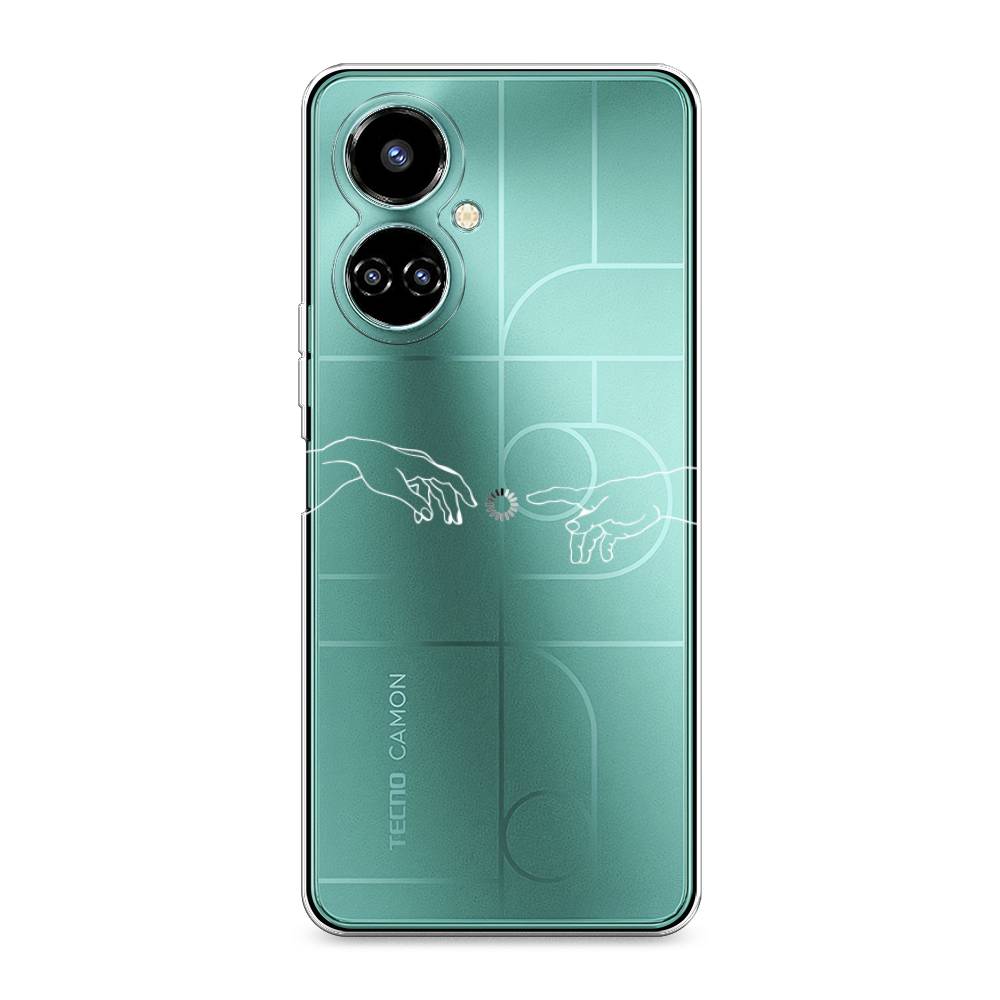 

Чехол Awog на Tecno Camon 19/19 Pro 4G "Загрузка творения", Разноцветный, 301650-10