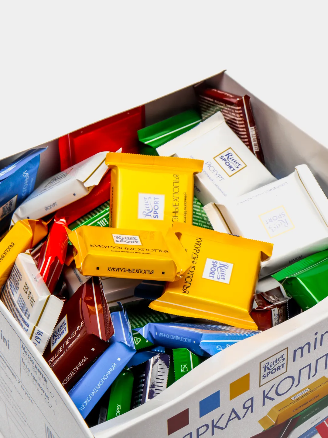

Набор мини шоколада Ritter Sport Яркая Коллекция 7 вкусов, 1,4 кг
