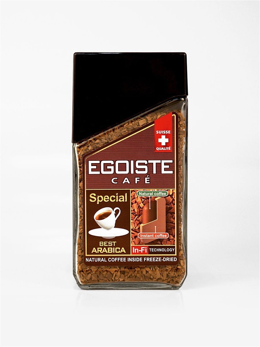 

Кофе Egoiste Special молотый в растворимом, 100 г