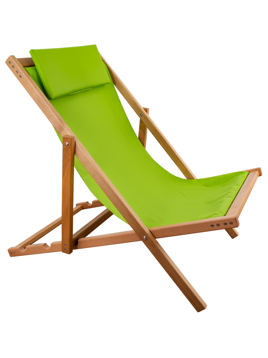 

Шезлонг садовый "Sunny" 68x115x63 см, натуральный, зеленый, Дубравия, KRF-GS-036, Sunny