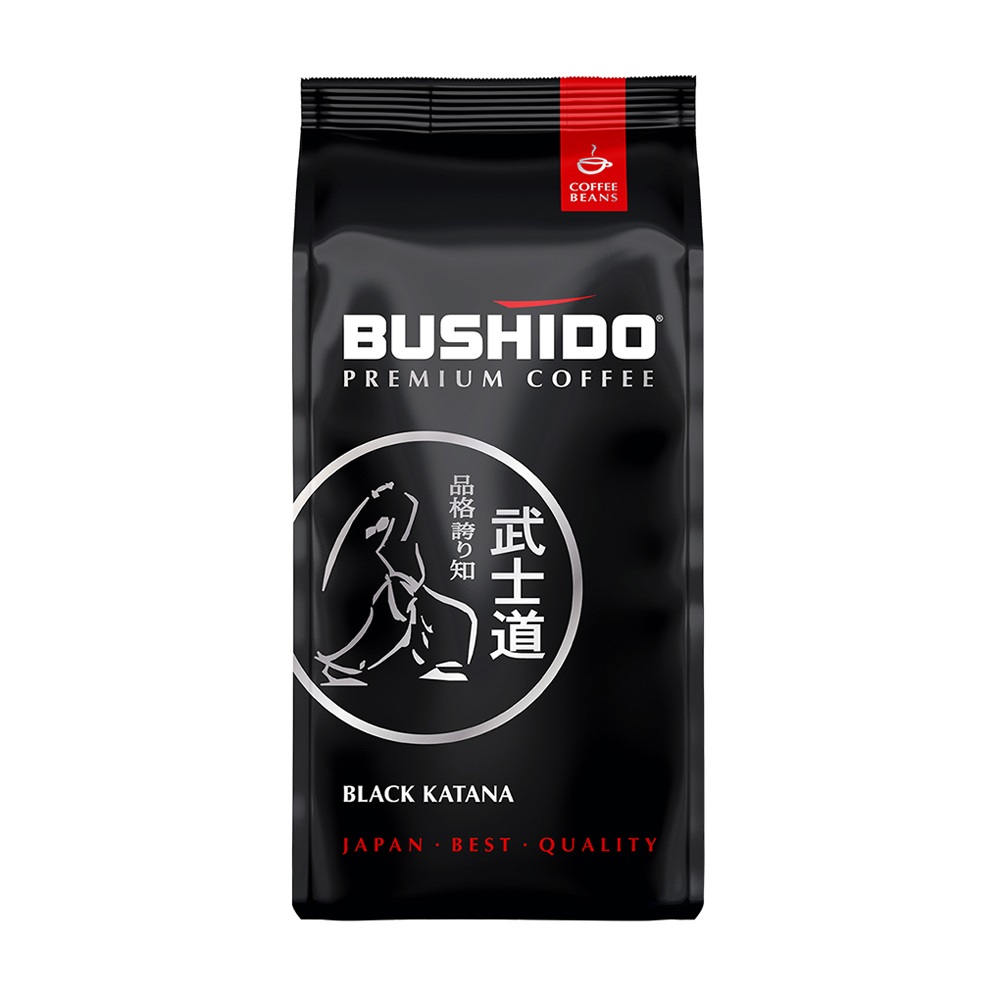 

Кофе в зернах Bushido Black Katana, 1 кг